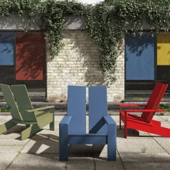 Clearance AD11 Outdoor Lounge Chair Green Outdoor Furniture | Chairs, Stools & Benches