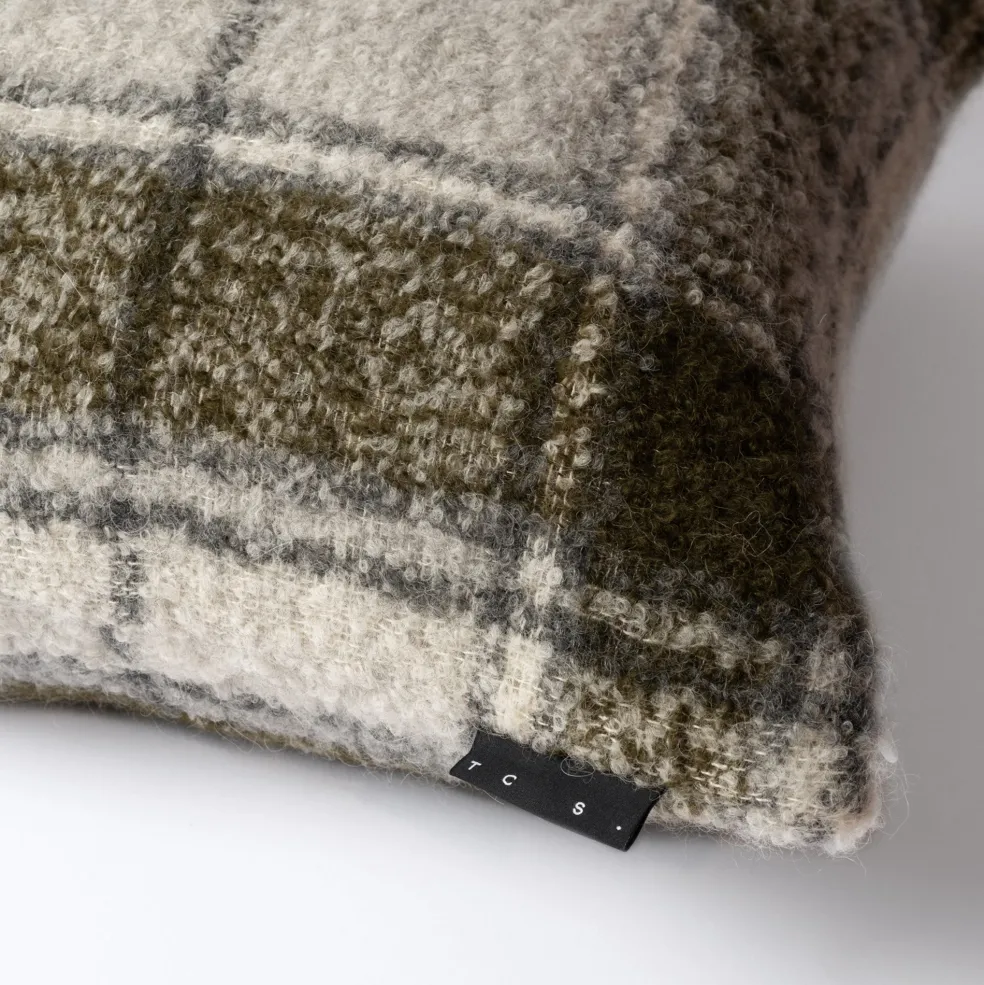 Cheap Alpaca Tartan Cushion Cover 50 x 50cm Cushion Covers & Pads | Get It In Time For Christmas