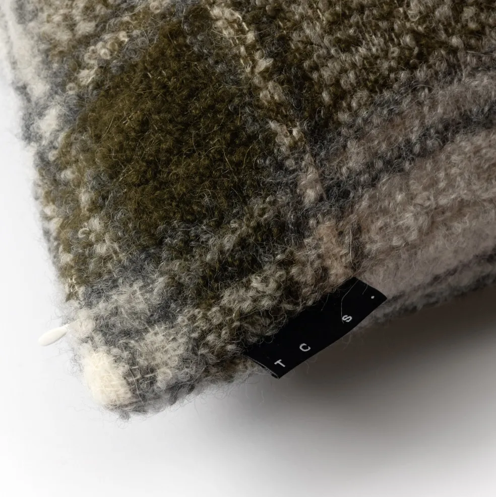 Cheap Alpaca Tartan Cushion Cover 50 x 50cm Cushion Covers & Pads | Get It In Time For Christmas