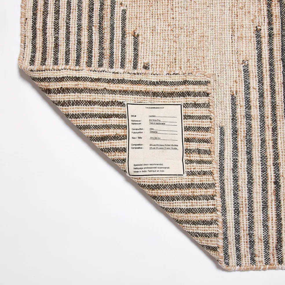 Cheap Bibi Stripe Rug Neutral 200 x 300cm Rugs
