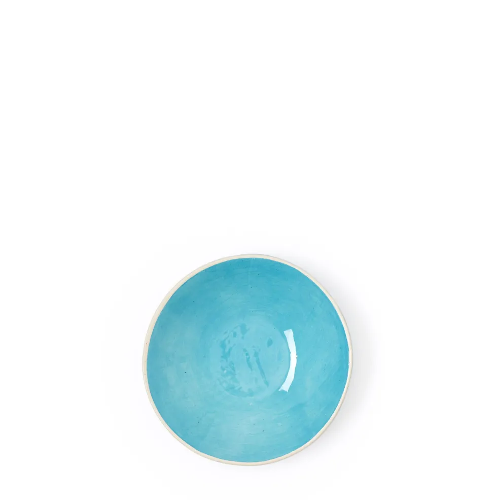 Hot Brights Small Dish Turquoise 14cm Bowls & Plates | Table Settings