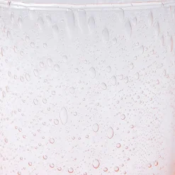 New Bubble Tumbler Pink Glassware