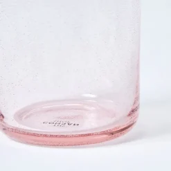 New Bubble Tumbler Pink Glassware