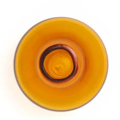 Cheap Bud Vase Fluted Amber 10cm Vases | Gifts For Home