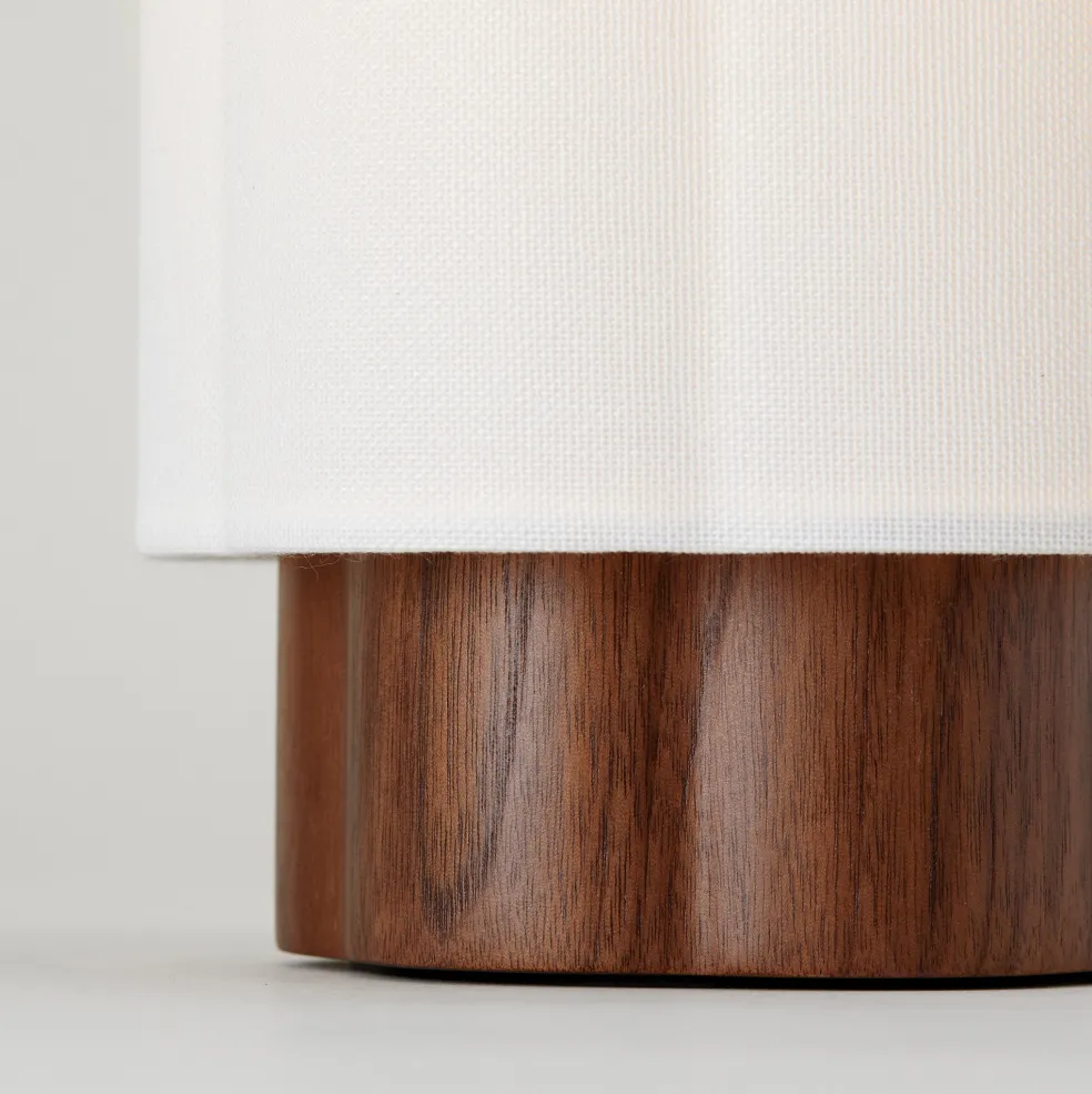 Shop Cloud Table Lamp Walnut Lighting | Get It In Time For Christmas