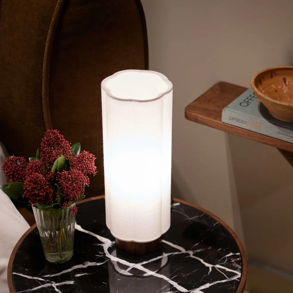 Shop Cloud Table Lamp Walnut Lighting | Get It In Time For Christmas