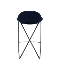Best Cross Leg Counter Stool Riso Boucle Midnight In Stock | Chairs, Stools & Benches