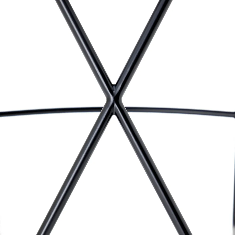 Best Cross Leg Counter Stool Riso Boucle Midnight In Stock | Chairs, Stools & Benches