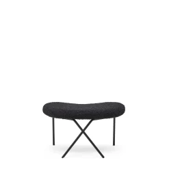 Cheap Cross Leg Ottoman Wilbur Alpaca Blend Ink Chairs, Stools & Benches
