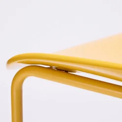 Clearance Cross Leg Side Chair - Gloss - Saffron Chairs, Stools & Benches