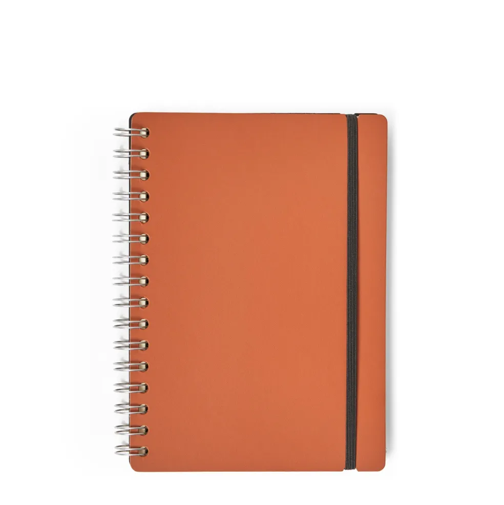 Store Cuero Two Tone A5 Notebook Tan & Black Gifts Under £50
