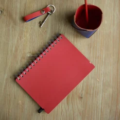 Clearance Cuero Two Tone A5 Notebook Blue & Red Gifts Under £50
