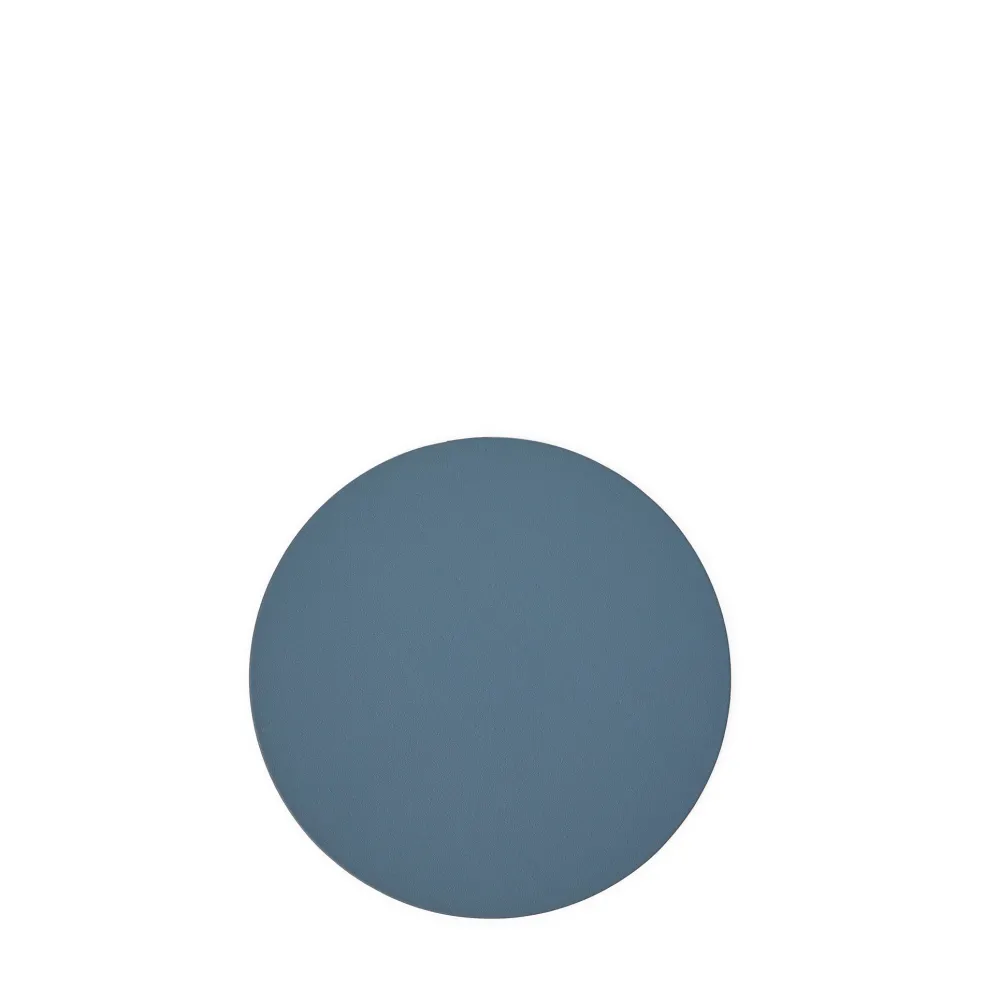 Clearance Cuero Two Tone Round Leather Coaster 10cm Placemats & Coasters | Table Settings