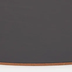 Fashion Cuero Two Tone Round Leather Placemat 36cm Placemats & Coasters | Table Settings