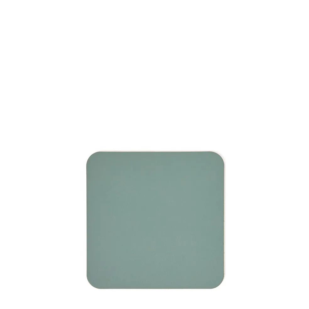 Discount Cuero Two Tone Square Leather Coaster 10 x 10cm Placemats & Coasters | Table Settings