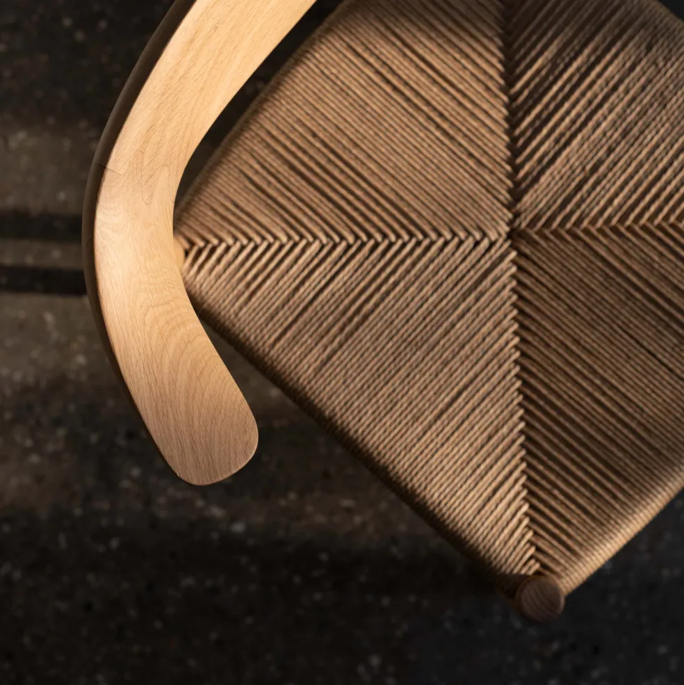 Cheap Delta Chair Papercord & Oak In Stock | Chairs, Stools & Benches