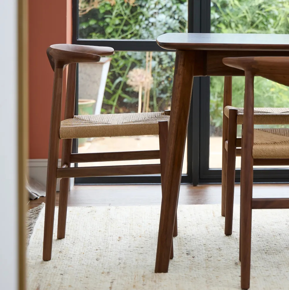 Shop Delta Chair Papercord & Walnut In Stock | Chairs, Stools & Benches