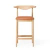 Flash Sale Delta Counter Stool Tan Leather & Oak In Stock | Chairs, Stools & Benches