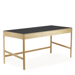 Best Sale Domus 3-Drawer Desk Oak In Stock | Desks