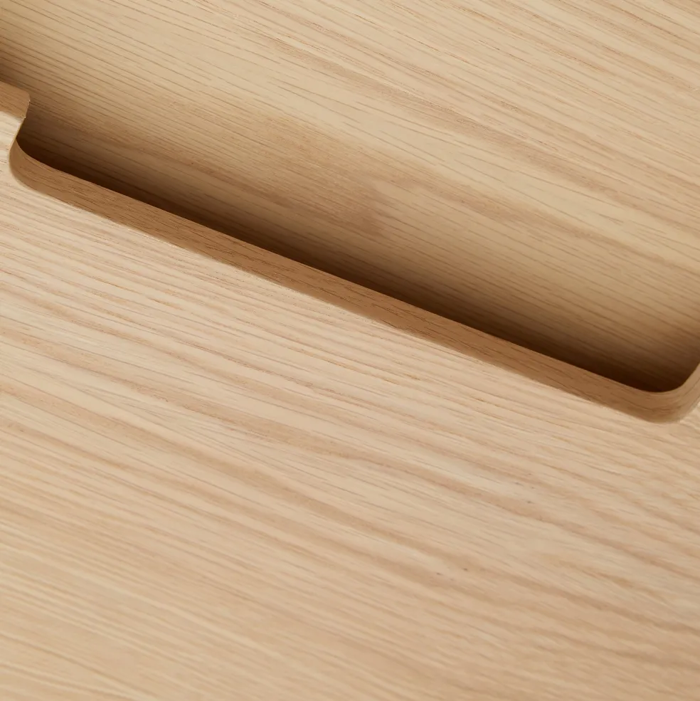 Best Sale Domus 3-Drawer Desk Oak In Stock | Desks
