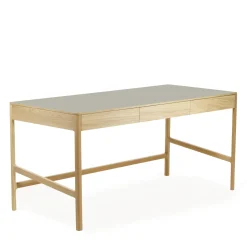 Best Sale Domus 3-Drawer Desk Oak In Stock | Desks