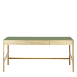 Best Sale Domus 3-Drawer Desk Oak In Stock | Desks