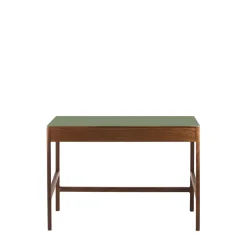 Hot Domus 2-Drawer Desk Walnut In Stock | Desks