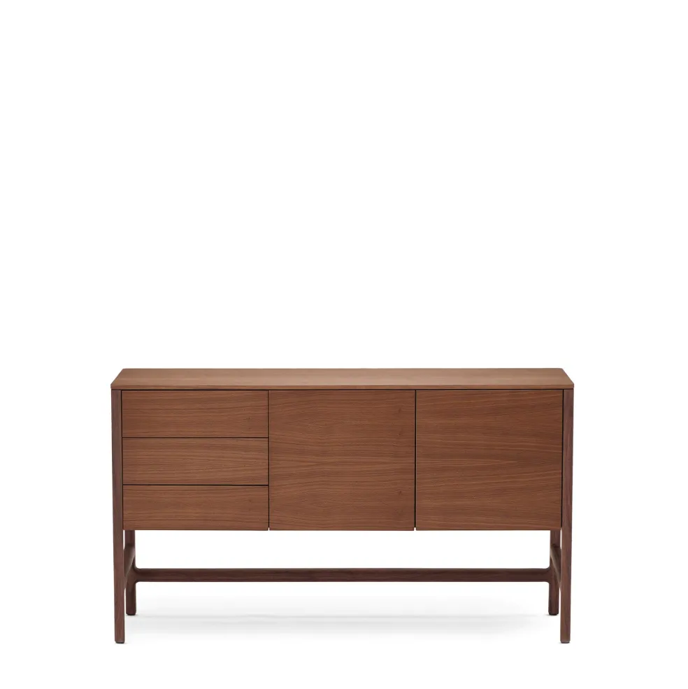 Fashion Domus Sideboard 2 Door Walnut Storage