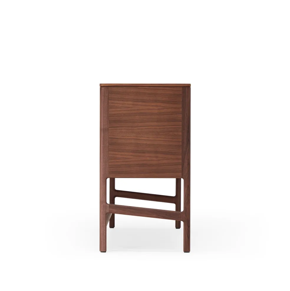 Fashion Domus Sideboard 2 Door Walnut Storage