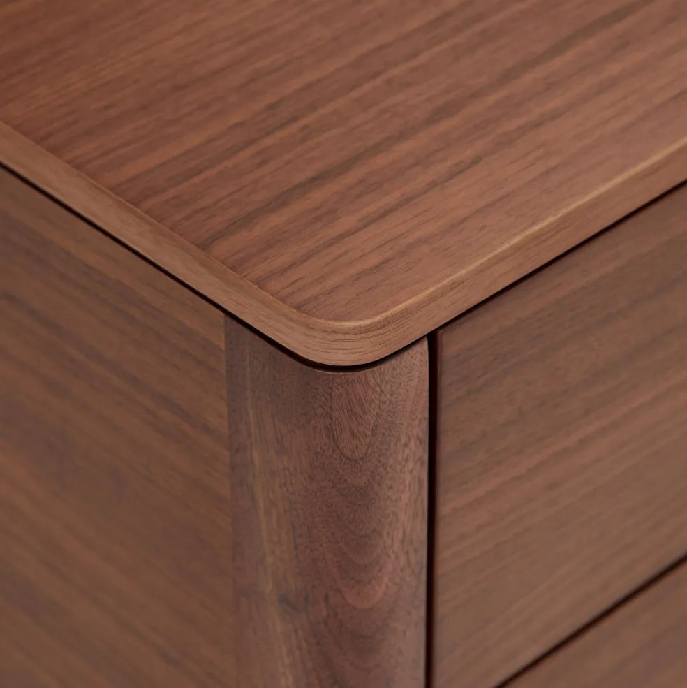 Cheap Domus Sideboard 3 Door Walnut In Stock | Storage