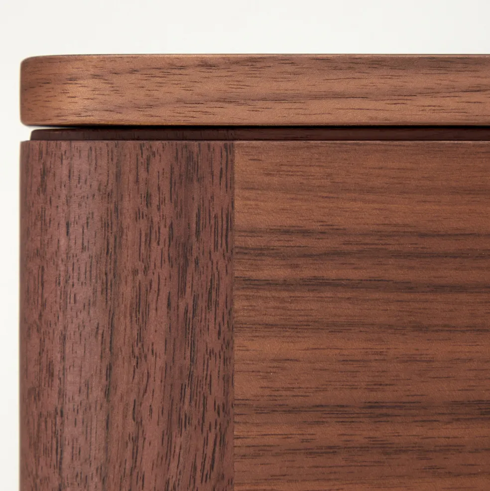 Fashion Domus Sideboard 2 Door Walnut Storage