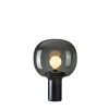 Cheap Flo Table Lamp Smoked Grey Glass Lighting | Get It In Time For Christmas