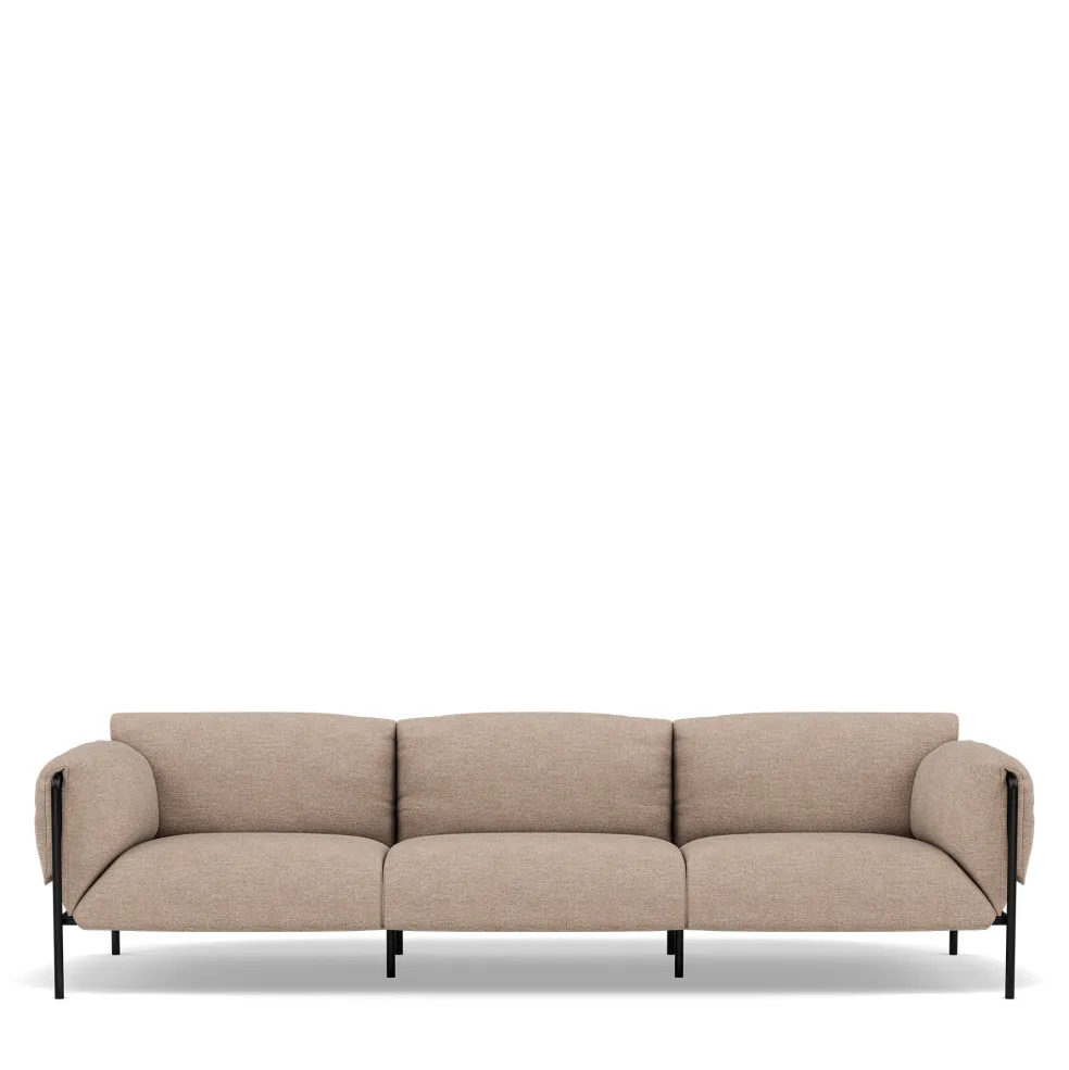 Cheap Fold Indoor 3-Seater Sofa With Arms Fold Indoor
