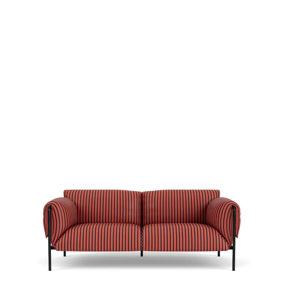Fashion Fold Outdoor 2-Seater Sofa With Arms Fold Outdoor