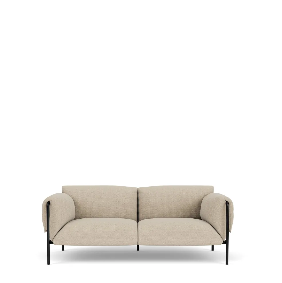 Fashion Fold Outdoor 2-Seater Sofa With Arms Fold Outdoor