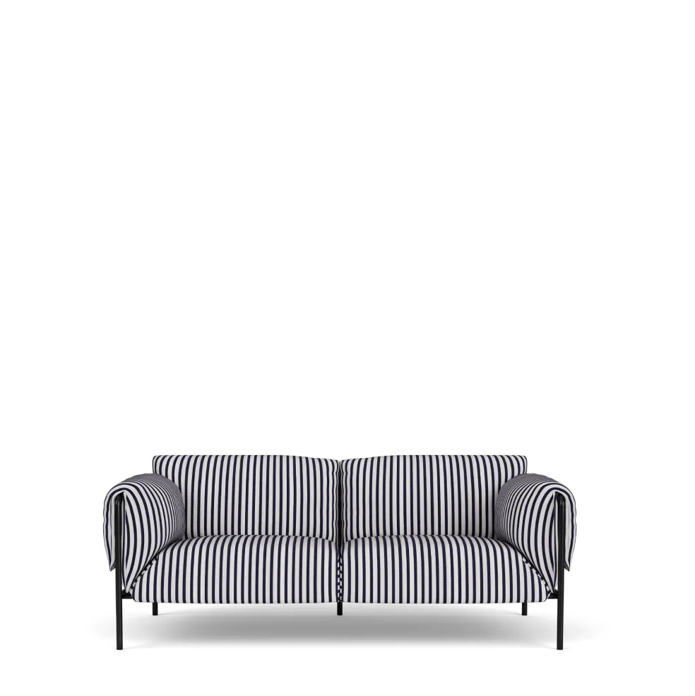 Fashion Fold Outdoor 2-Seater Sofa With Arms Fold Outdoor