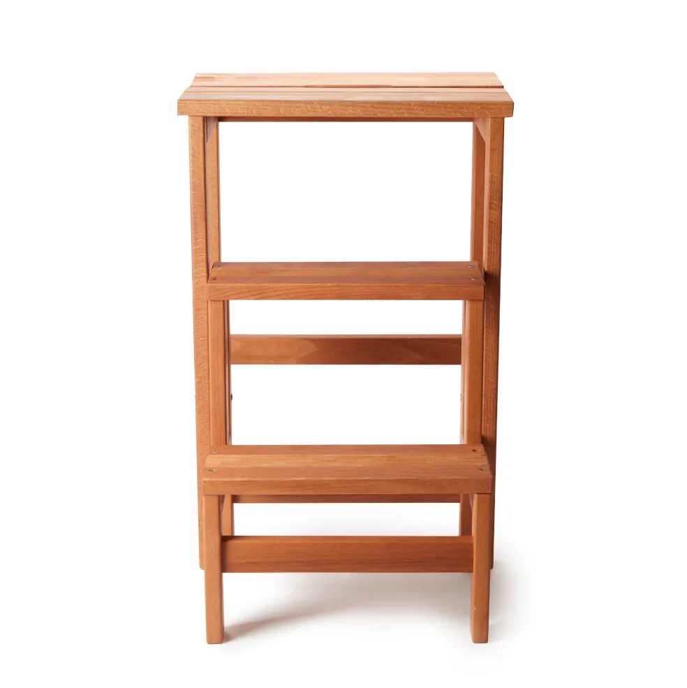 Online Folding Step Stool Cherry Utility