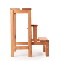 Online Folding Step Stool Cherry Utility