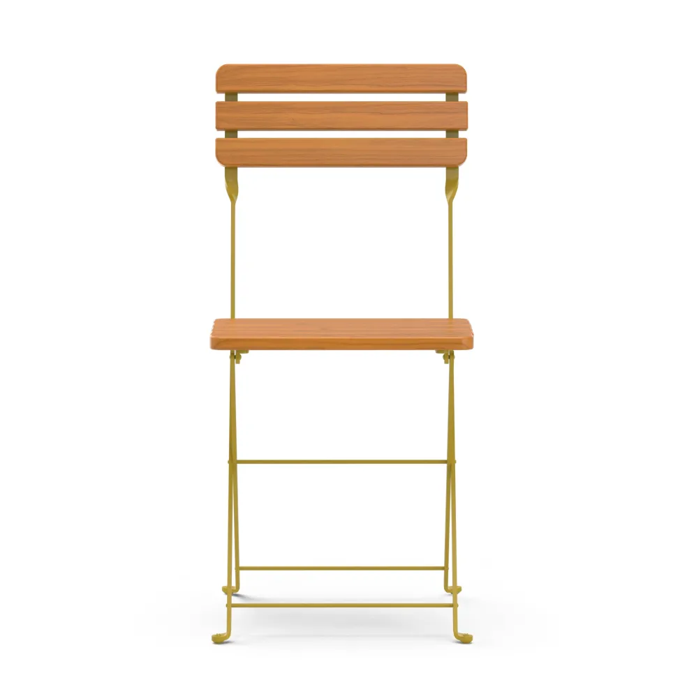 Clearance Grasshopper Folding Outdoor Chair Yellow In Stock | Outdoor Furniture