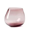 Online Hammered Glass Vase Mauve Vases | Gifts Under £50