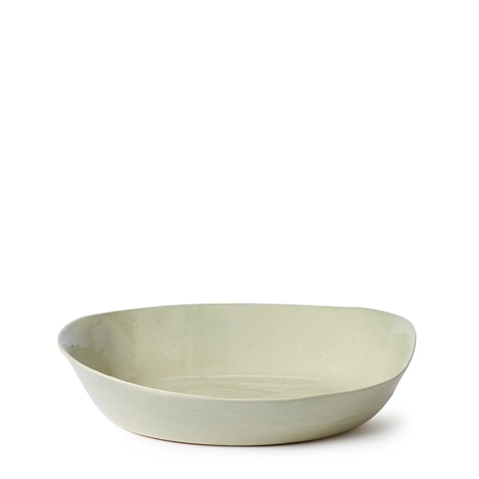 Discount Henley Medium Oval Serving Dish Green Serving Bowls & Utensils | Games & Entertaining