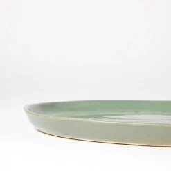 Clearance Henley Oversized Round Serving Platter Olive 50cm Serving Boards & Platters | Table Settings