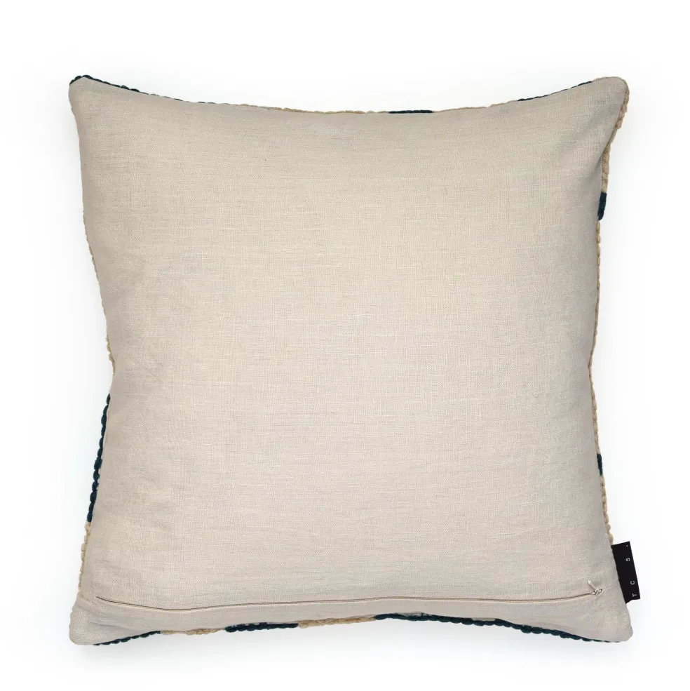 Sale Hoby Cushion Cover Teal 45 x 45cm Cushion Covers & Pads