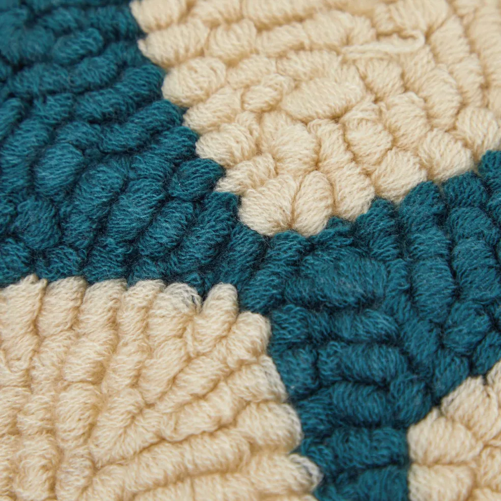 Sale Hoby Cushion Cover Teal 45 x 45cm Cushion Covers & Pads