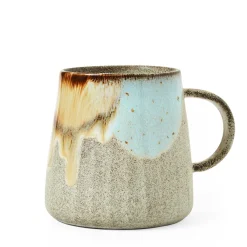 Fashion Ikagai Gobi Reactive Mug Aqua Mugs, Cups & Jugs | Gifts Under £50