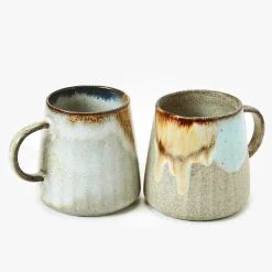 Outlet Ikagai Gobi Reactive Mug Blue Mugs, Cups & Jugs | Gifts Under £50