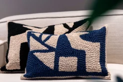 Clearance Ira Mono Cotton Cushion Cover 40 x 60cm Cushion Covers & Pads