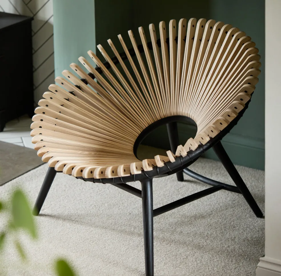 Outlet Iris Lounge Chair Black Ash In Stock | Chairs, Stools & Benches