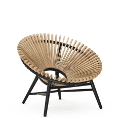 Outlet Iris Lounge Chair Black Ash In Stock | Chairs, Stools & Benches