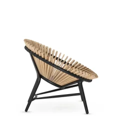 Outlet Iris Lounge Chair Black Ash In Stock | Chairs, Stools & Benches